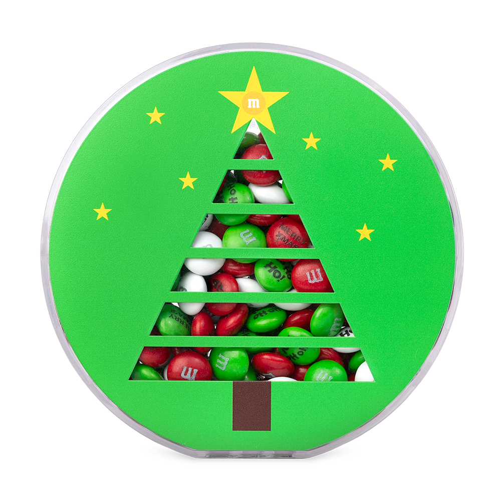 Round Christmas Tree Gift Box