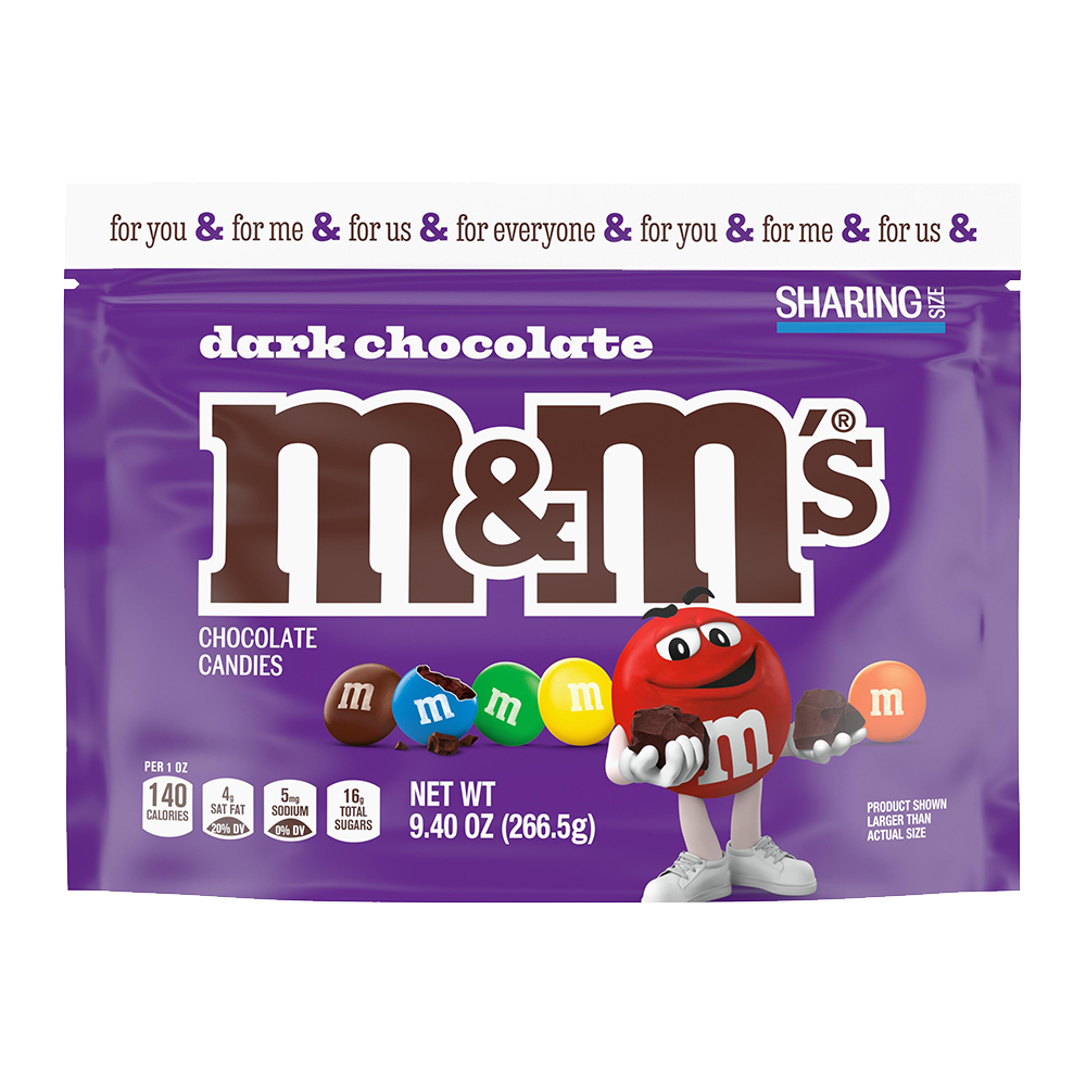 Dark Chocolate M&M'S, 9.4oz