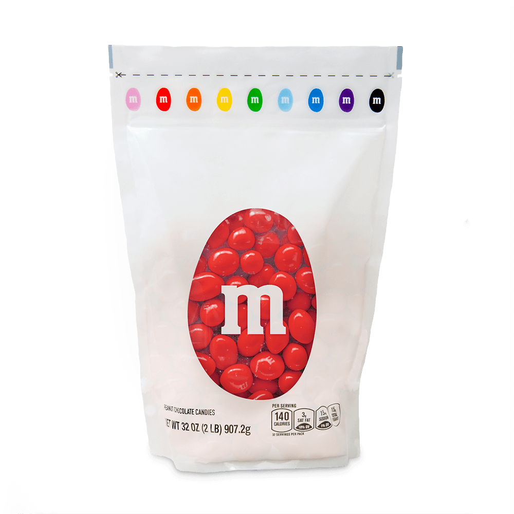 Peanut M&M'S Red Candy