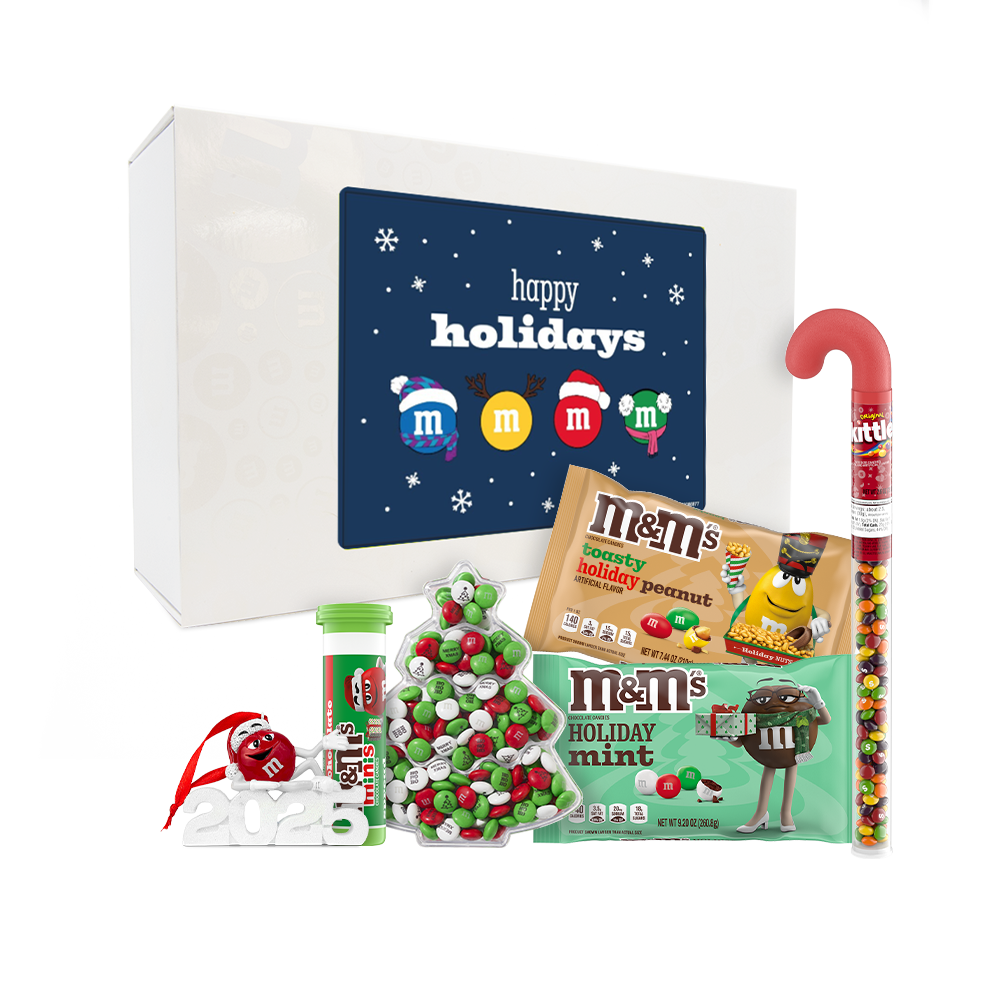 M&M'S Holiday Gift Box Bundle