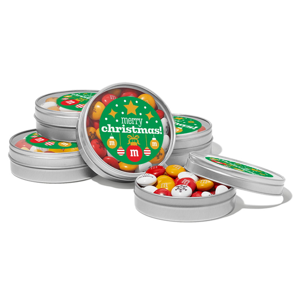 Christmas Party Favor Tins