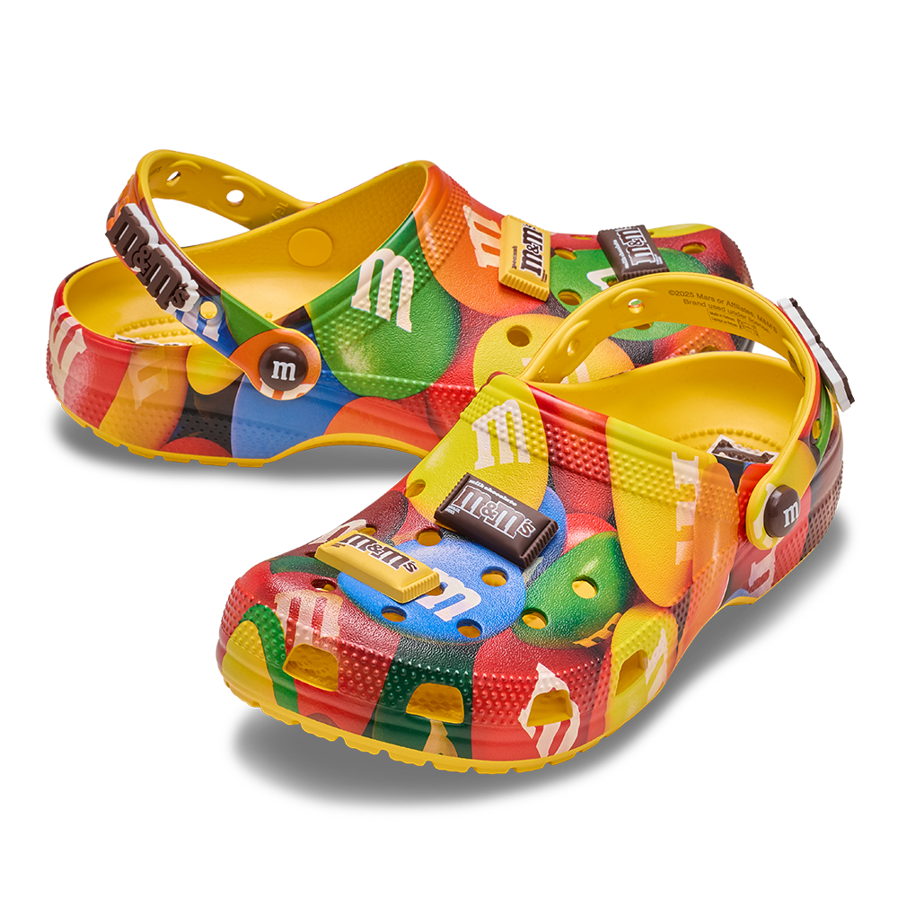 M&M’S x Crocs classic clog