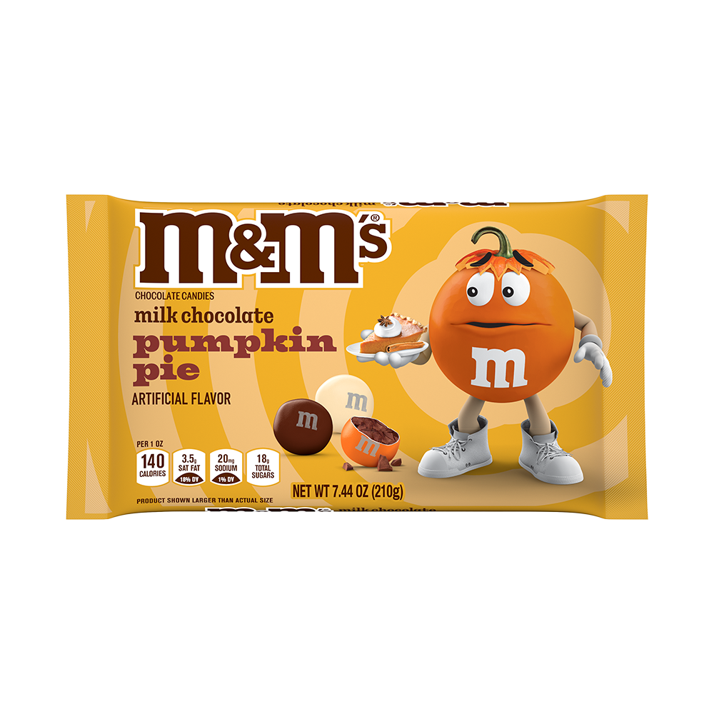 M&M'S Milk Chocolate Pumpkin Pie, 7.44oz