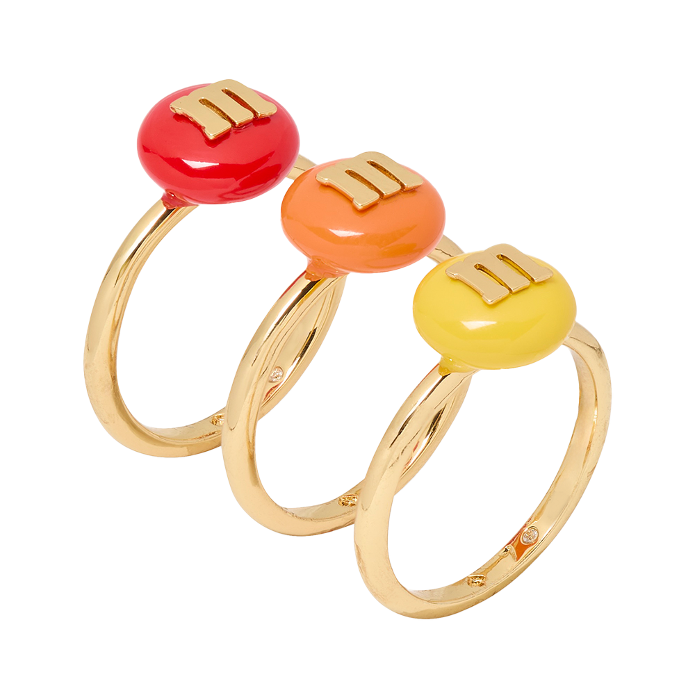 198-m-m-s-x-kate-spade-new-york-stacking-ring-set-2.png M&M'S® x kate spade new york Stacking Ring Set