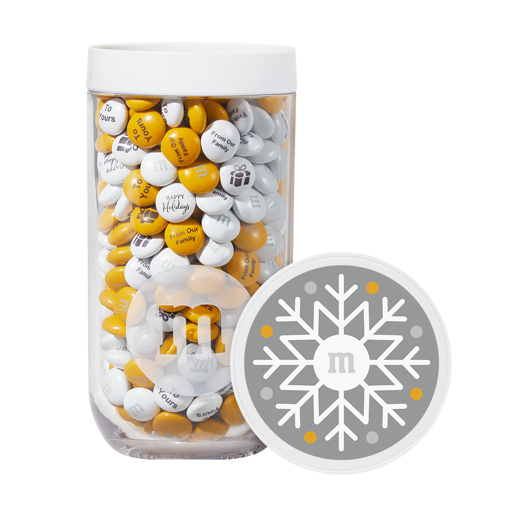 Personalized Snowflake Gift Jar