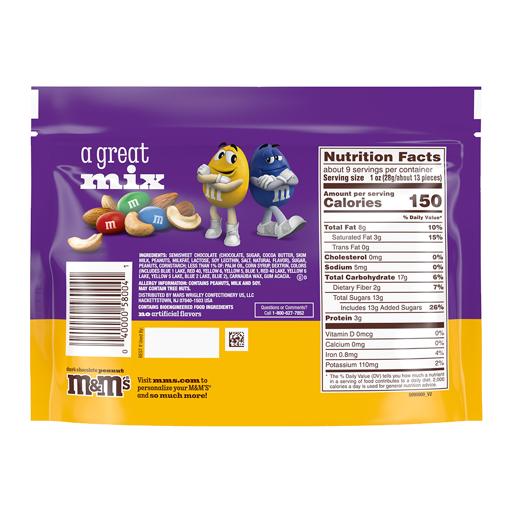 206-dark-chocolate-peanut-m-m-s-9-4oz-3.png Dark Chocolate Peanut M&M'S, 9.4oz