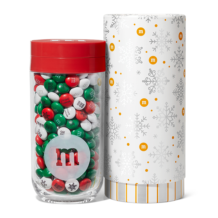 Gift Jar in Snowflake Gift Tube
