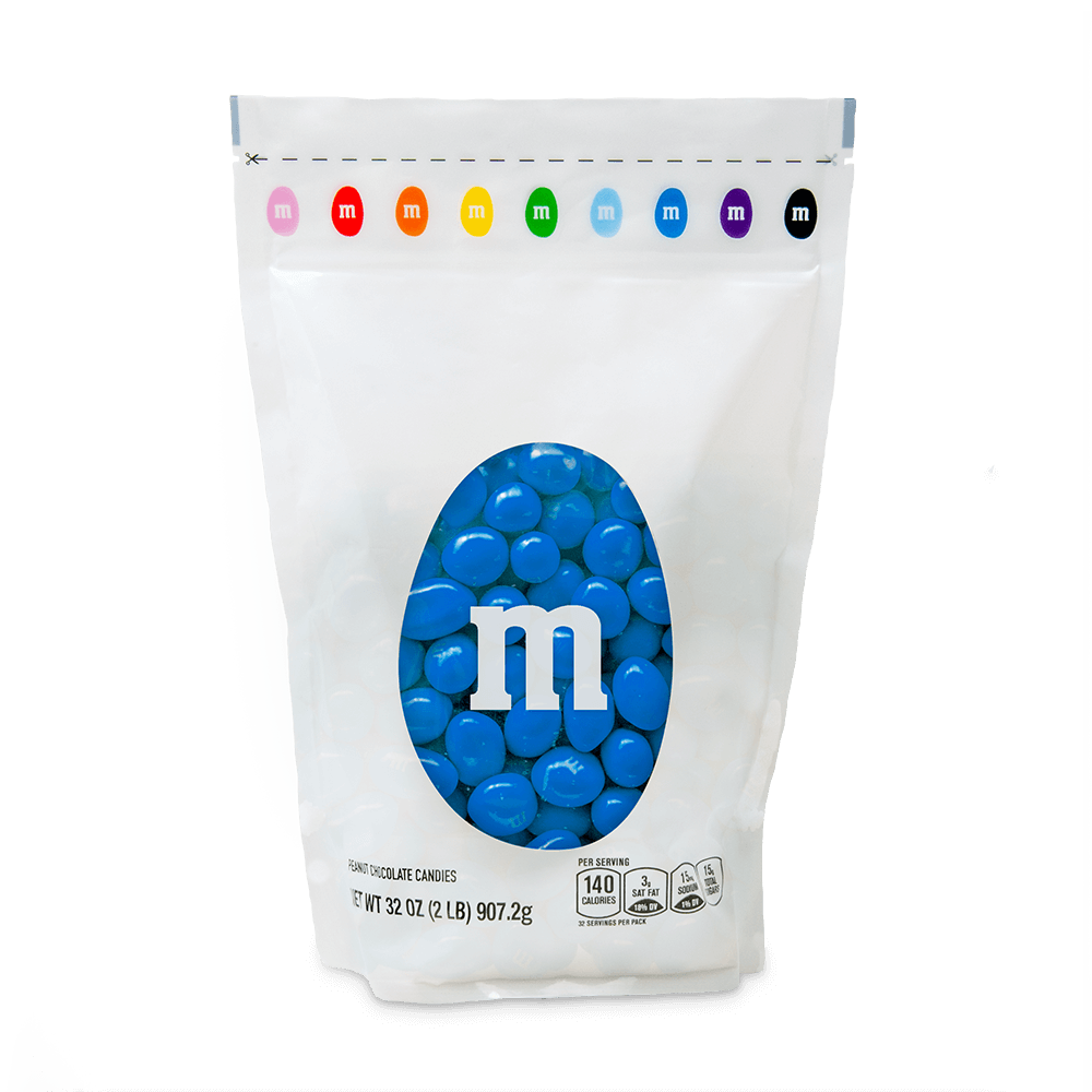 Peanut M&M'S Blue Candy