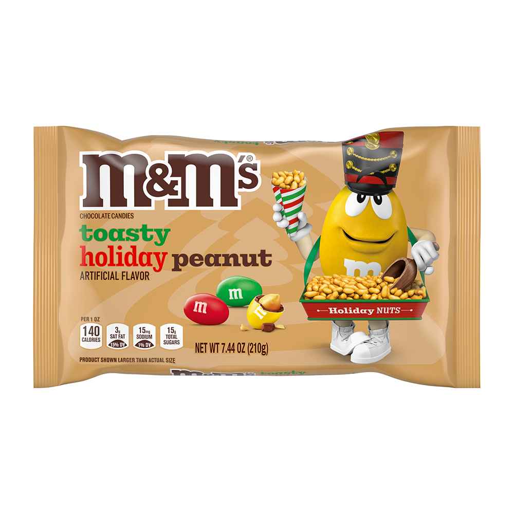 Toasty Holiday Peanut Chocolate Candy, 7.44oz