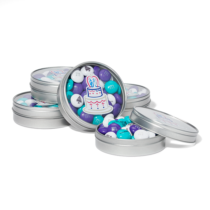 Wedding Cake Favor Tins